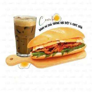 Hình ảnh Bánh Mì Chả Trứng Đặc Biệt + Cafe Sữa (360ml)