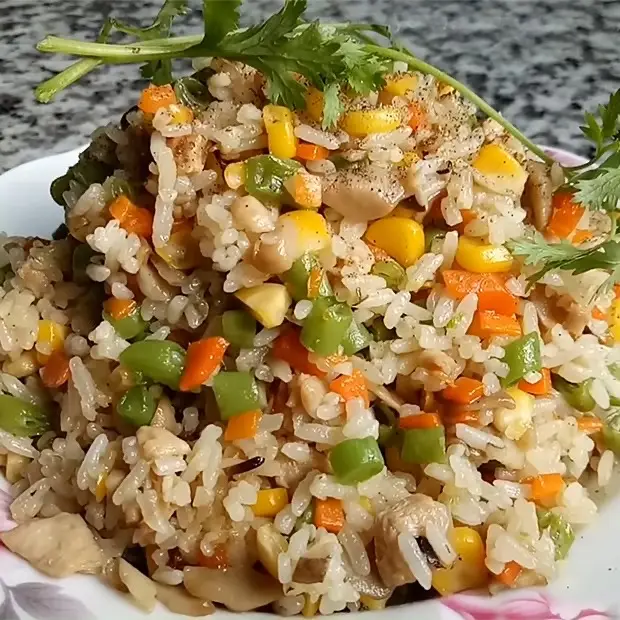 Hình ảnh Cơm rang bỏng giòn