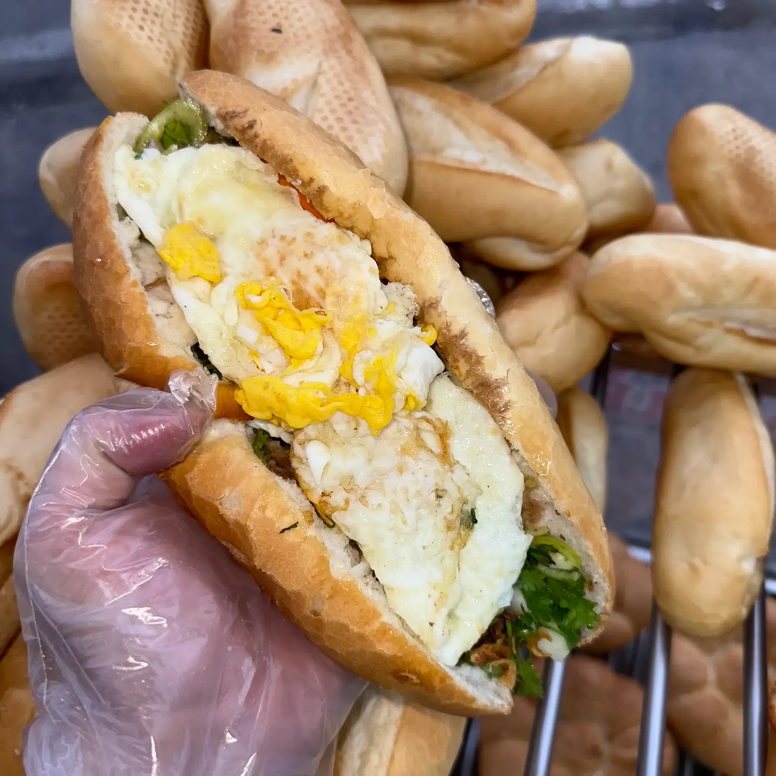 Hình ảnh Bánh mì Trứng