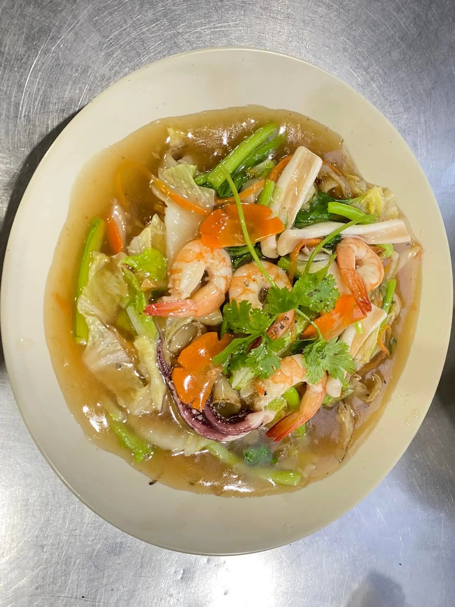 Hình ảnh hủ tiếu xào tôm