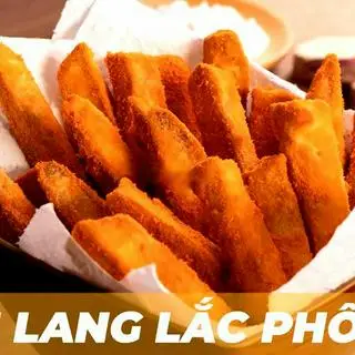 Hình ảnh Khoai lang lắc phô mai đĩa to