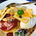 Hình ảnh Hoa Quả Sữa Chua Caramel