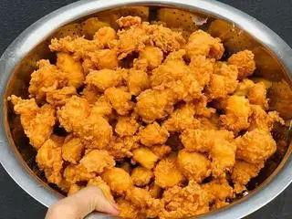 Hình ảnh Gà viên Popcorn lắc phô mai 