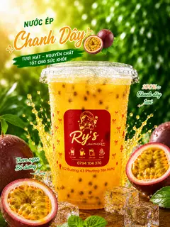 Hình ảnh nước ép chanh dây