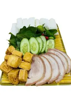 Hình ảnh Bún đậu thịt