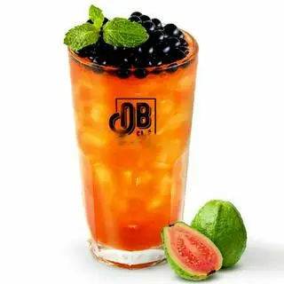 Hình ảnh Trà ổi hồng hạt boba