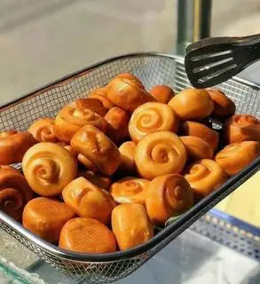 Hình ảnh 1 bánh bao chiên 