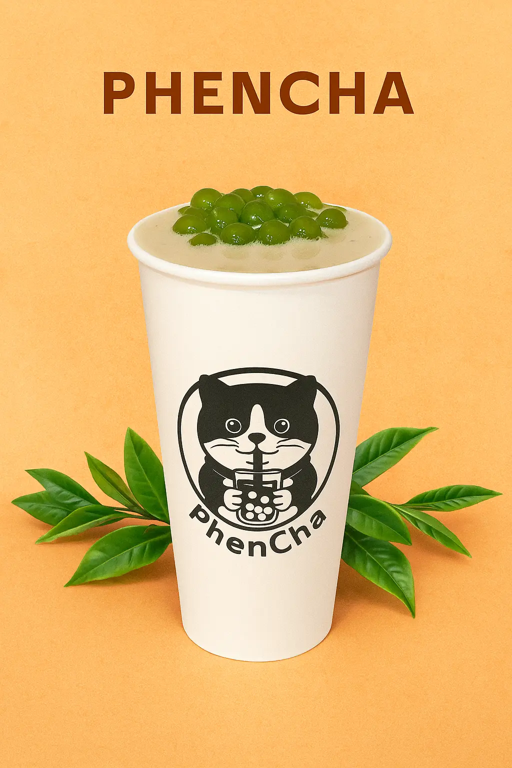 Hình ảnh Trà sữa Olong Đào