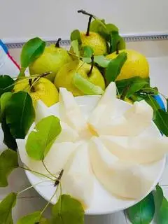 Hình ảnh hộp mix Lê + táo đá 