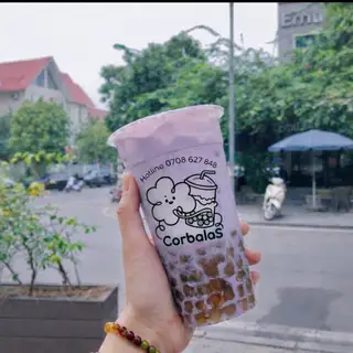 Hình ảnh Lục Trà Sữa Khoai Môn Tươi