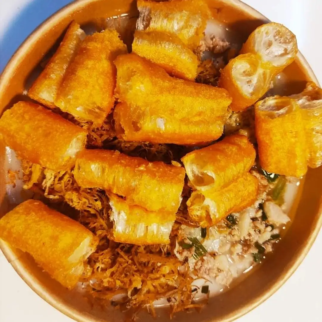 Hình ảnh Cháo Sườn Sụn - Quẩy - Ruốc Nấm
