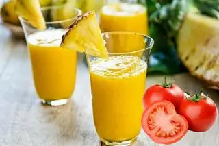 Hình ảnh Nước ép thơm mix cà chua