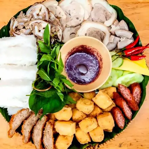 Hình ảnh Bún Đậu Thịt Chân Giò - Nem