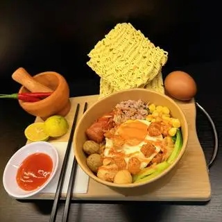 Hình ảnh MÌ TRỘN TRUYỀN THỐNG