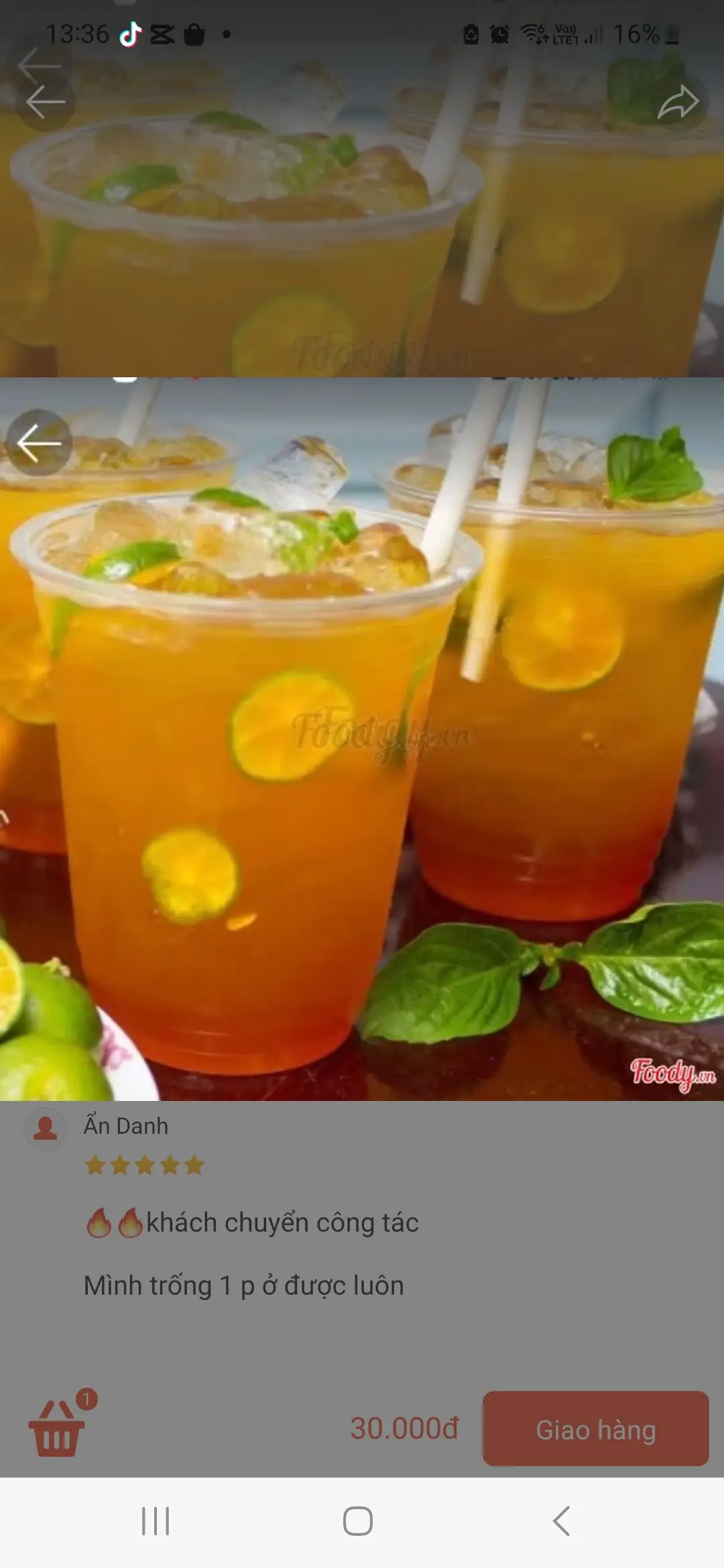 Hình ảnh Trà Quất Tươi