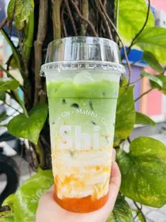 Hình ảnh Matcha latte xoài