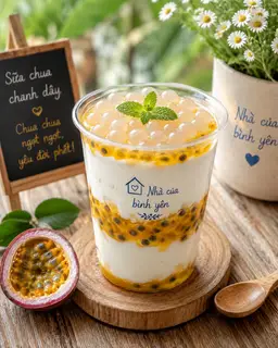 Hình ảnh Sữa chua chanh dây