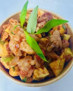 Hình ảnh Size nhỏ-Chân gà rút xương sốt thái
