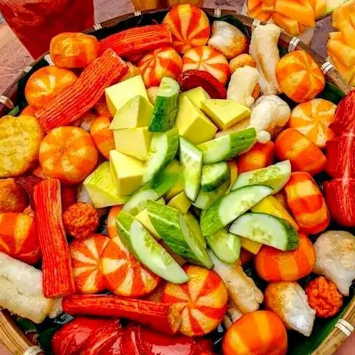 Hình ảnh Combo cá viên chiên thường - thập cẩm size lớn