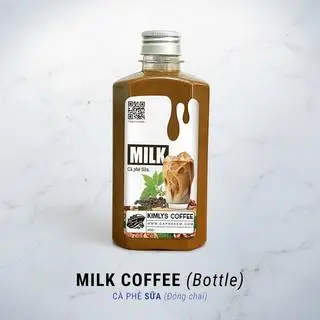 Hình ảnh Cà phê sữa chai 330ml - kèm 1 hũ kem dẻo