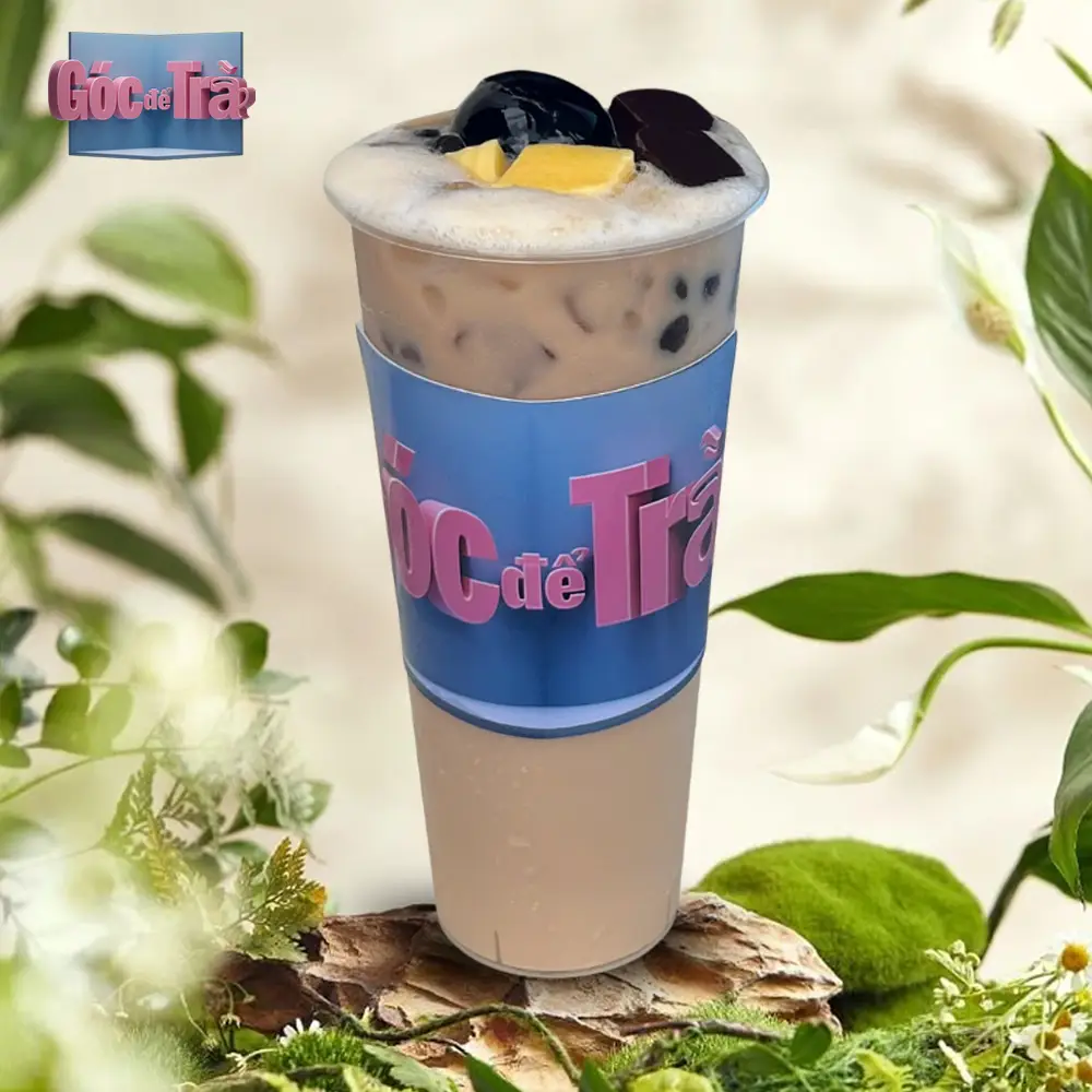Hình ảnh Trà sữa Góc Để Trà + full topping size L