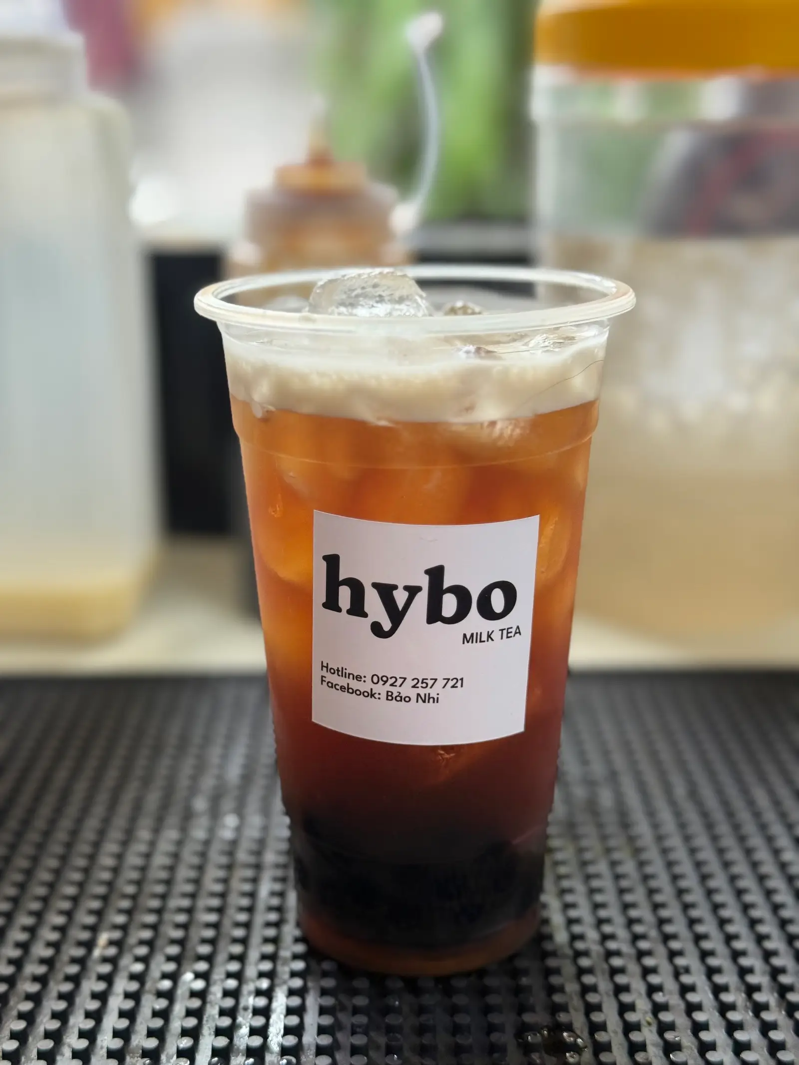 Hình ảnh Hồng trà sủi bọt