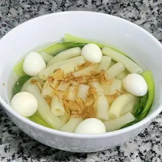 Hình ảnh Nui Ống Trứng Cút