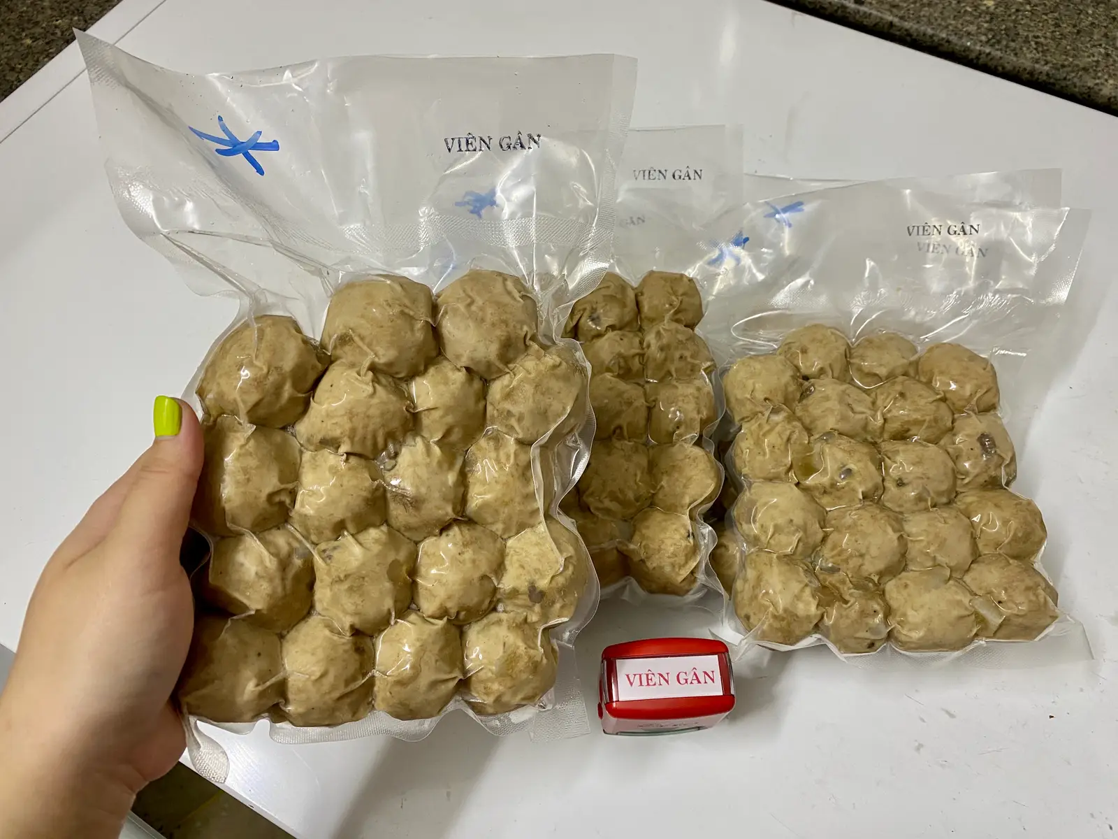 Hình ảnh Bò viên gân 1kg