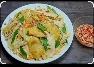Hình ảnh Cháo gỏi gà 1 người ăn 
