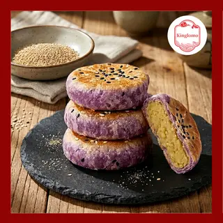Hình ảnh Bánh hạt dẻ vỏ khoai môn