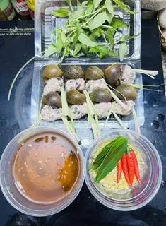 Hình ảnh Ốc Bươu Nhồi Thịt (cấp đông)