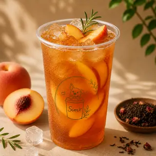 Hình ảnh Trà Đào Thanh Mát