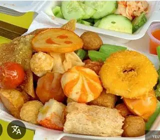 Hình ảnh Combo viên chiên+Trà thái xanh#20