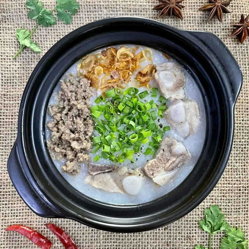 Hình ảnh Cháo Sườn thịt bằm 