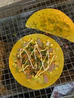 Hình ảnh bánh tráng nướng