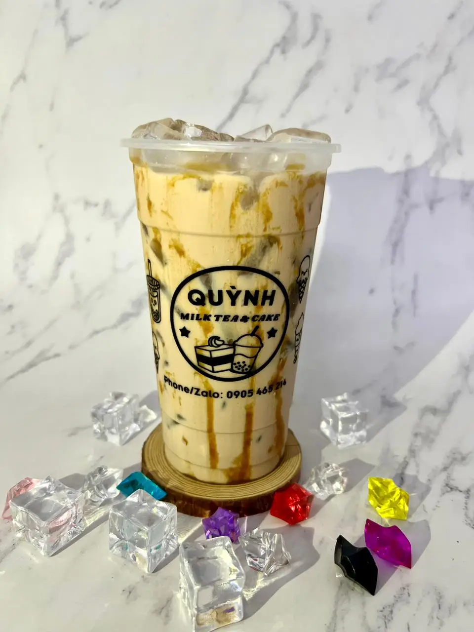 Hình ảnh Trà sữa caramel