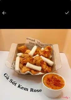Hình ảnh Gà Sốt Kem Cay