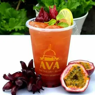 Hình ảnh Trà hibiscus chanh dây