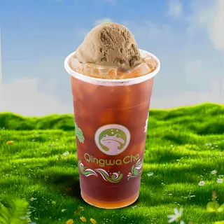 Hình ảnh Hồng Trà Kem Cà Phê (Size L 700ml)