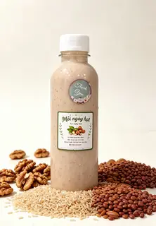 Hình ảnh Óc chó- Gạo lứt- Lăng đỏ 330ml