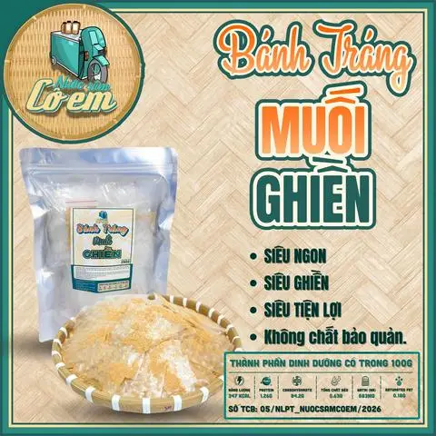 Hình ảnh Bánh Tránh Muối Ghiền Combo 10