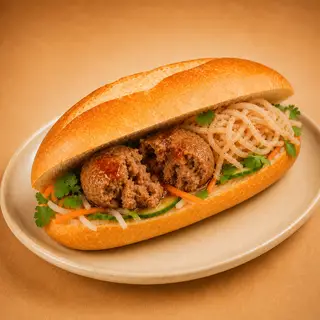 Hình ảnh Bánh Mì Xíu Mại + Bì