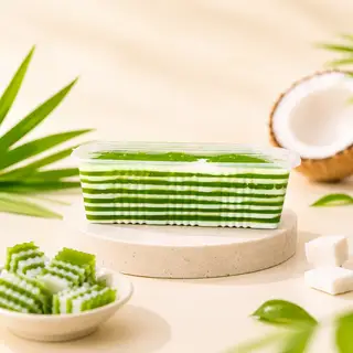 Hình ảnh Rau câu Lá dứa thơm béo | 550gr
