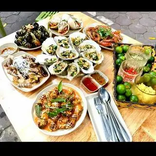Hình ảnh Hàu nướng mỡ hành