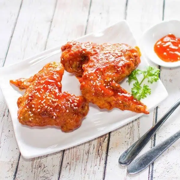 Hình ảnh Cánh gà giòn sốt cay