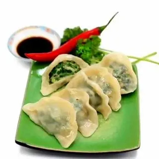 Hình ảnh Sủi cảo nhân trứng hẹ - 韭菜鸡水饺