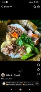 Hình ảnh bánh giò nóng nhà làm