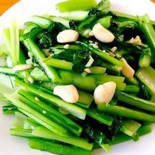 Hình ảnh Cải thìa xào tỏi