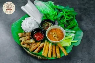 Hình ảnh Phần Nem nướng 1 người + Nước sâm