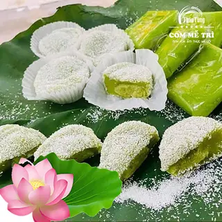 Hình ảnh Bánh mochi cốm Mễ Trì 